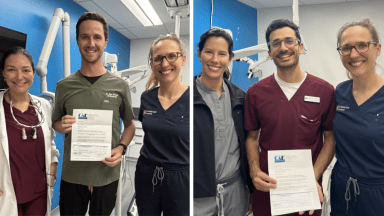 Deux résidents en endodontie récompensés pour leurs projets de recherche