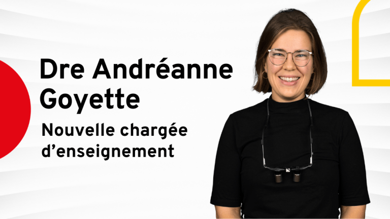 Dre Andréanne Goyette, nouvelle chargée d’enseignement