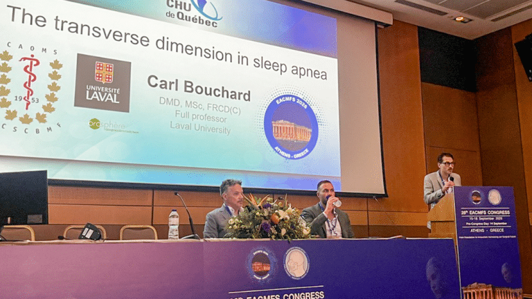 Dr Carl Bouchard conférencier invité au 28e Congrès de l’EACMFS